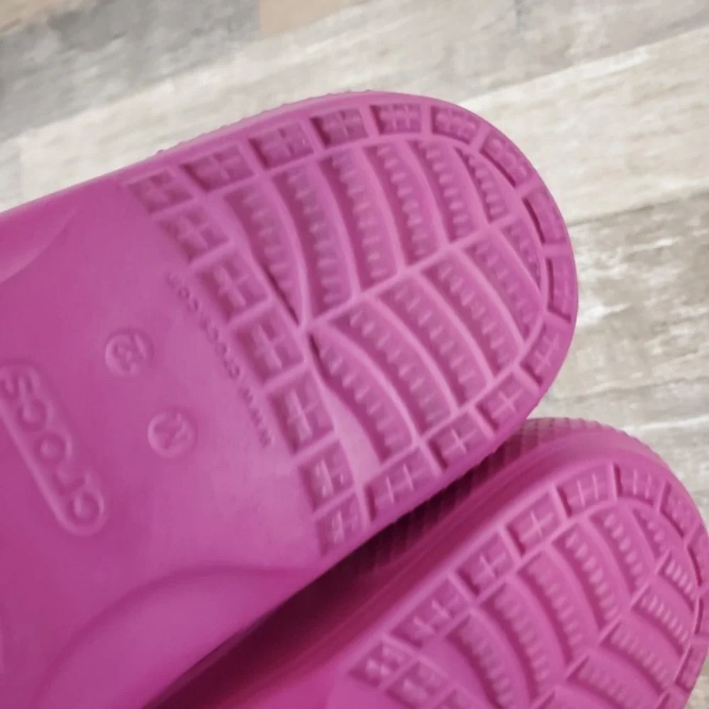 Crocs Slide Sandals Mens Sz 12 Slip On Shoes Waterproof Sandals‎